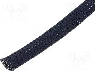 Immagine prodotto di 5 rivestimenti in poliestere. Diametro del rivestimento: 11÷14 mm, nominale 11 mm. CYG-PET12, 1 metro, poliestere