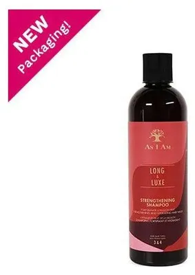 Produktbild von As i am LONG & LUXE Strengthening Shampoo 12oz - 355ml