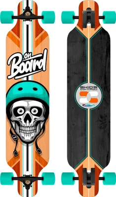 Produktbild von STAMP Longboard - 41"x 9" Zoll - Truck 7 - Bunt; JS104310