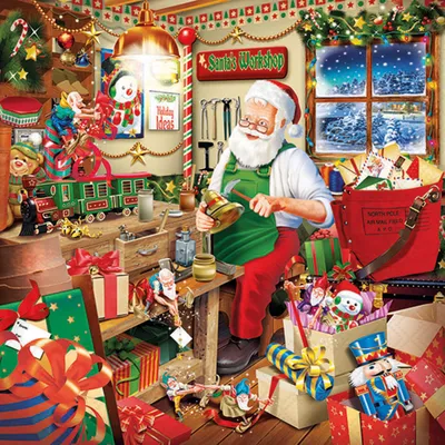 Hochwertige Papierservietten mit Weihnachtsmotiv