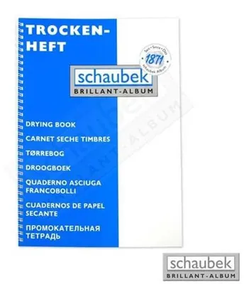 Produktbild von Schaubek TH4201 Trockenbuch DIN A4 10 Löschkartonblätter mit Folienzwischenblättern