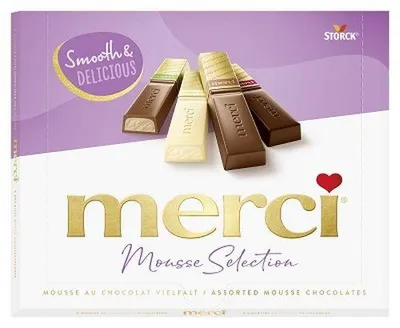 Obrázek produktu pro Merci Finest Selection Mousse au Chocolat mit feiner Mousse 210g