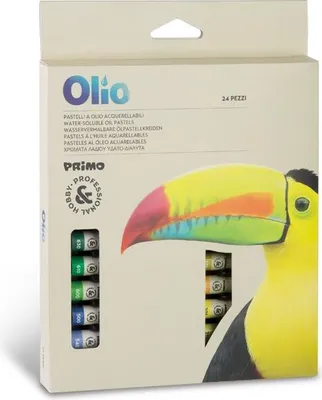 Immagine prodotto di 24 pastelli a olio acquerellabili