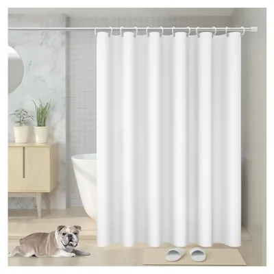 Productafbeelding van Waterdicht Douchegordijn 180 x 200 cm met 12 PEVA Haakjes