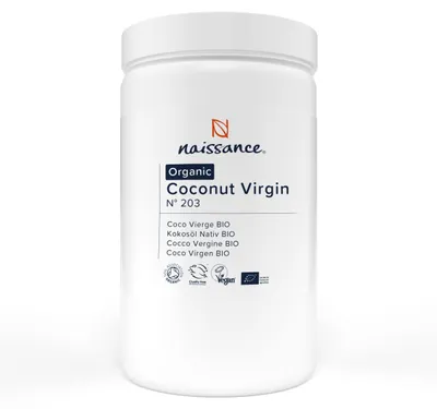Productafbeelding van Biologisch kokosolie - 1 kg, ongeraffineerd en puur natuur