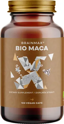 Obrázok produktu pre BrainMaxMaca, 740 mg, 100 vegetariánskych kapsúl