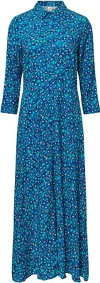 Produktbild von Yas Savanna Langarmkleid Blau XS Frau Blau XS