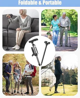 Image de Bâtons de randonnée légers pour femmes et hommes