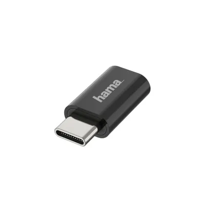 Image de HAMA Adaptateur USB-C vers Micro-USB USB 2.0, 480 Mbps