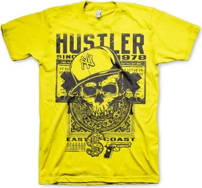 Produktbild von New York Hustler Tee - Medium - Yellow