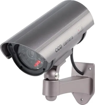Produktbild von König SAS-DUMMYCAM30, Patrone (Form), Draußen, Grau, Kunststoff, IP44, Wand