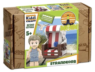 Productafbeelding van KC1303 Bouwpakket strandkorf, 107 onderdelen