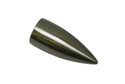 Produktbild von Endknopf Gardinia Aluminium Edelstahl-Optik Ø 16 mm 2 Stück Gardinen Zubehör