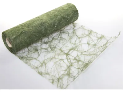 Imagen del producto de Mantel individual de 25 metros en color verde musgo, ideal para decoraciones