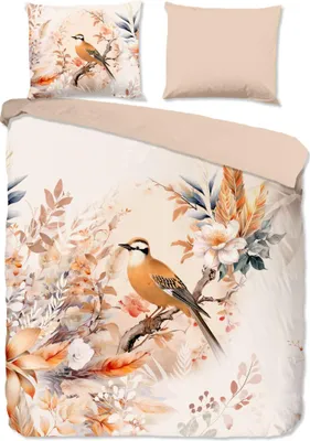 Immagine prodotto di Biancheria da letto Good Morning "Uccelli e fiori" - Multicolore - (200x200/220 cm) - Cotone