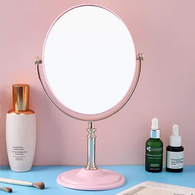 Produktbild von Doppelseitiger Tischspiegel mit Ständer für Make-up