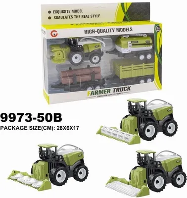 Immagine prodotto di Set di trattori agricoli 9973-50B