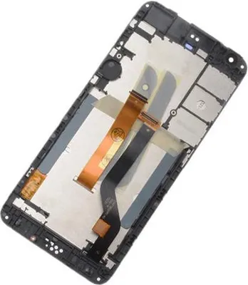 Produktbild von Für HTC 530 Display Touchscreen Mit Rahmen Weiss