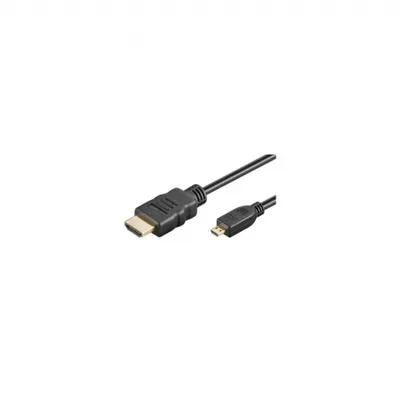 Produktbild von S/CONN maximum connectivity BS77472-3, 2 m, HDMI Typ A (Standard), HDMI Typ D (Mikrofon), 3D, Schwarz
