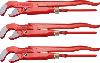 Image de ROTHENBERGER Industrial Jeu de pinces pour tuyaux d'angle 45° TYPE S - 1"/ 1½"/ 2
