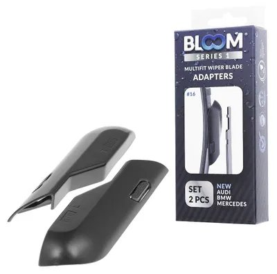 Productafbeelding van Adapters #16 voor ruitenwisserbladen zonder frame, BLOOM M10, 2 stuks.