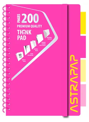 Image de Onglet Carnet de notes B5 100k Grille Neon Line Astra