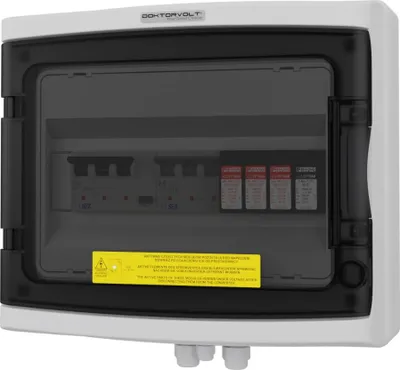 Productafbeelding van Zonnepaneel aansluitkasten AC 3F C16 300mA T1 T2 Phoenix Contact Doktorvolt 4531