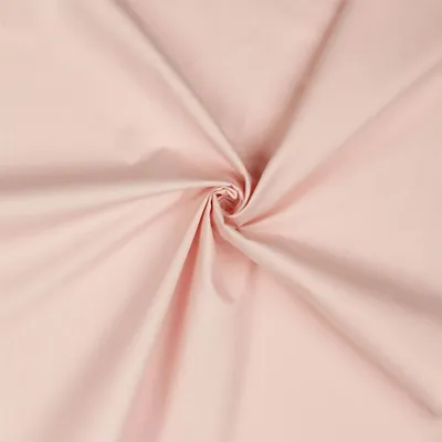 Popeline Baumwollstoff Fahnenstoff ab 1m x 146cm Meterware unifarben 2v2 OEKO-Tex 100 Basicstoff hellrosé