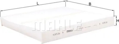 Produktbild von MAHLE Innenraumfilter LA 816/3 Pollenfilter für VW Golf VII Schrägheck (5G1, BQ1, BE1, BE2)