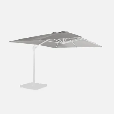 Produktbild von sweeek - Ersatzbespannung für Sonnenschirme Wimereux 3x4m - Grau