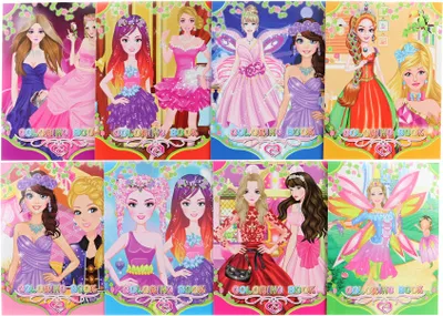 Image de Page de coloriage pour les filles