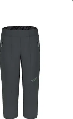 Dunkelgraue 3/4-Hose für Damen; Modell Cervino Lady 3/4 1.0 von DirectAlpine; mit seitlichen Taschen.