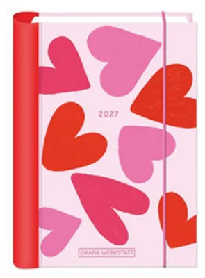 Produktbild von Terminplaner Herzensjahr 2027 Hardcover Spiralbindung 10 x 15,5 cm