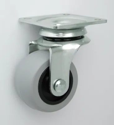 Immagine prodotto di Ruota Per Mobili In Plastica+Gomma 40 Mm Ruota Girevole M42T