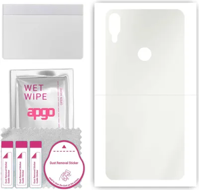 Produktbild von apgo Rückseite Schutzfolie, Matt, kompatibel mit Asus Zenfone Max Pro (M1) ZB601KL ZB602K, Hinten Hydrogel-Displayschutzfolie mit Positionierhilfe, kratzfest, einfache Montage