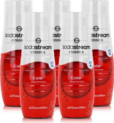 Produktbild von SodaStream Getränke-Sirup Softdrink Cola Geschmack 440ml (5er Pack)
