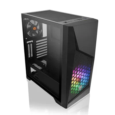 Produktbild von Thermaltake Commander G32 TG ARGB, Midi Tower, PC, Schwarz, ATX, micro ATX, Mini-ITX, SPCC, Gaming