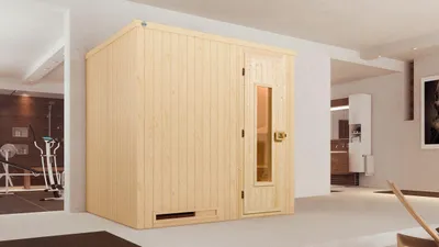 Produktbild von Elementsauna HALMSTAD 2 ,Komp 5,4 KW x B x T x H x 194 x 177 x 199