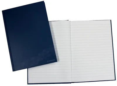Produktbild von Geschäftsbuch liniert blau DONAU 1340005-10 A5/96BL