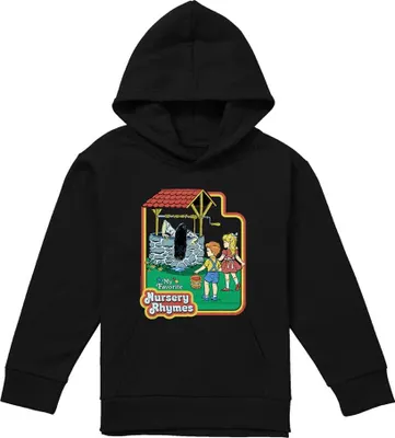 Productafbeelding van Steven Rhodes - Hoodie "Nursery Rhymes" voor kinderen, model TV30888 (maat 152-158) (zwart)