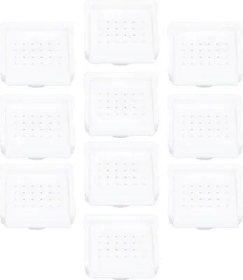 Obrázek produktu pro 10PCS včelí úl Vstupní brány Plastové včelí úly Nuc Box Ventilační otevírací okno pro včelaře Včelařské potřeby Bílý