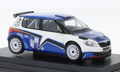 Imagen del producto de Abrex ABR143XAB-604TL - Skoda Fabia II FL S2000, 2011, escala 1/43, equipo BFO Skoda Rally