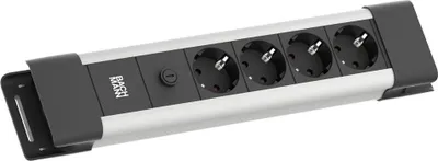 Immagine prodotto di Bachmann CONNECTUS 3xCEE7/3 rot 10 A Strom 2.0m C14-Stecker Grau (BM005928)