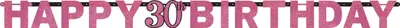 Produktbild von Buchstabengirlande HB #30 Pink ca.213cm