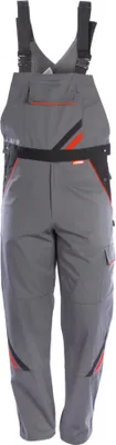 Produktbild von PLANAM Latzhose Highline, schiefer / schwarz, Konfektionsgröße DE: 54