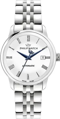 Obrázok produktu pre Philip Watch Pánske hodinky R8223150006 Silver White (Ø 40 mm) (Ø 47 mm)