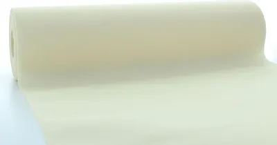 Produktbild von Airlaid Tischläufer Creme, 40 cm x 24 m , 1 Stück - Mank