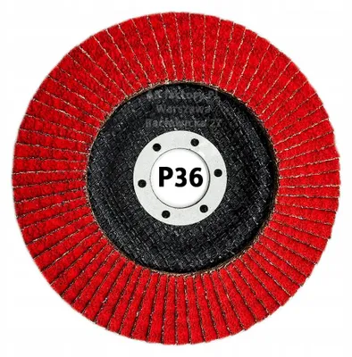 Produktbild von Germaflex Lamellenschleifscheibe Keramik P36 125mm