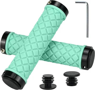 Imagen del producto de Puños para bicicleta, diseño ergonómico, 22 mm, antideslizantes, para bicicletas eléctricas