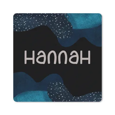 Produktbild von MuchoWow® Mauspad Mousepad Hannah - Pastell - Mädchen 20x20 cm - Mousepads - Maus Mat - Pad - Mausunterlage - Desk Mat - Bureauartikeln